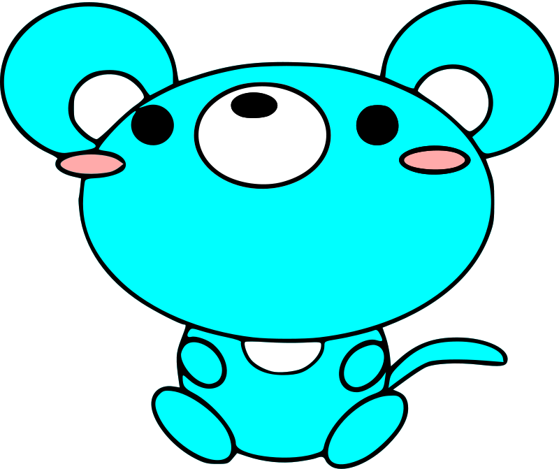 Have A Look At The Mouse Clipart Pictures In Animal - Cute Cartoon Mouse (800x671), Png Download