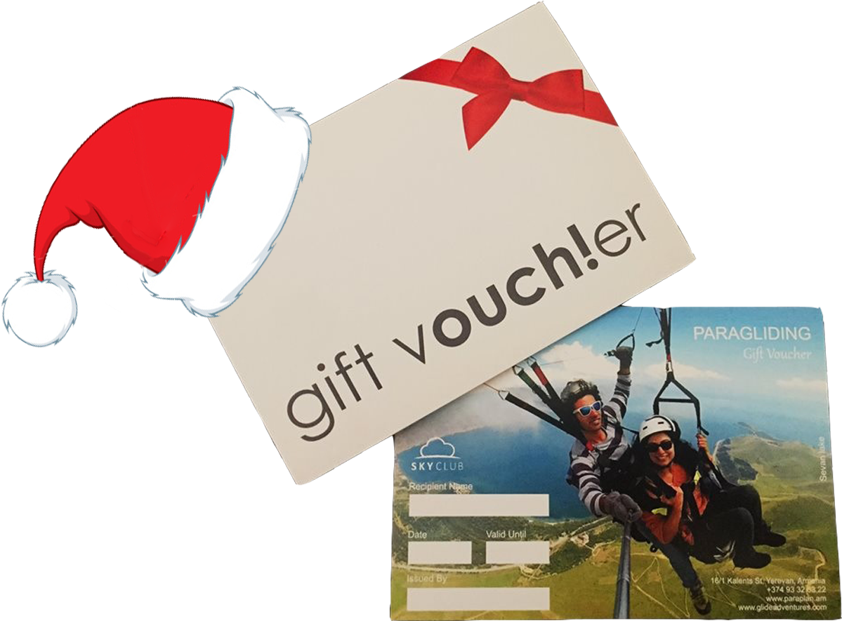 Gift-certificate Png New Year - Powered Paragliding (1920x1080), Png Download