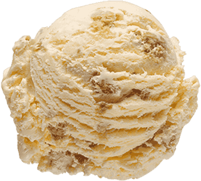 Kāpiti Anzac Coconut Cookie Ice Cream - Coffee Ice Cream Scoop Png (800x625), Png Download
