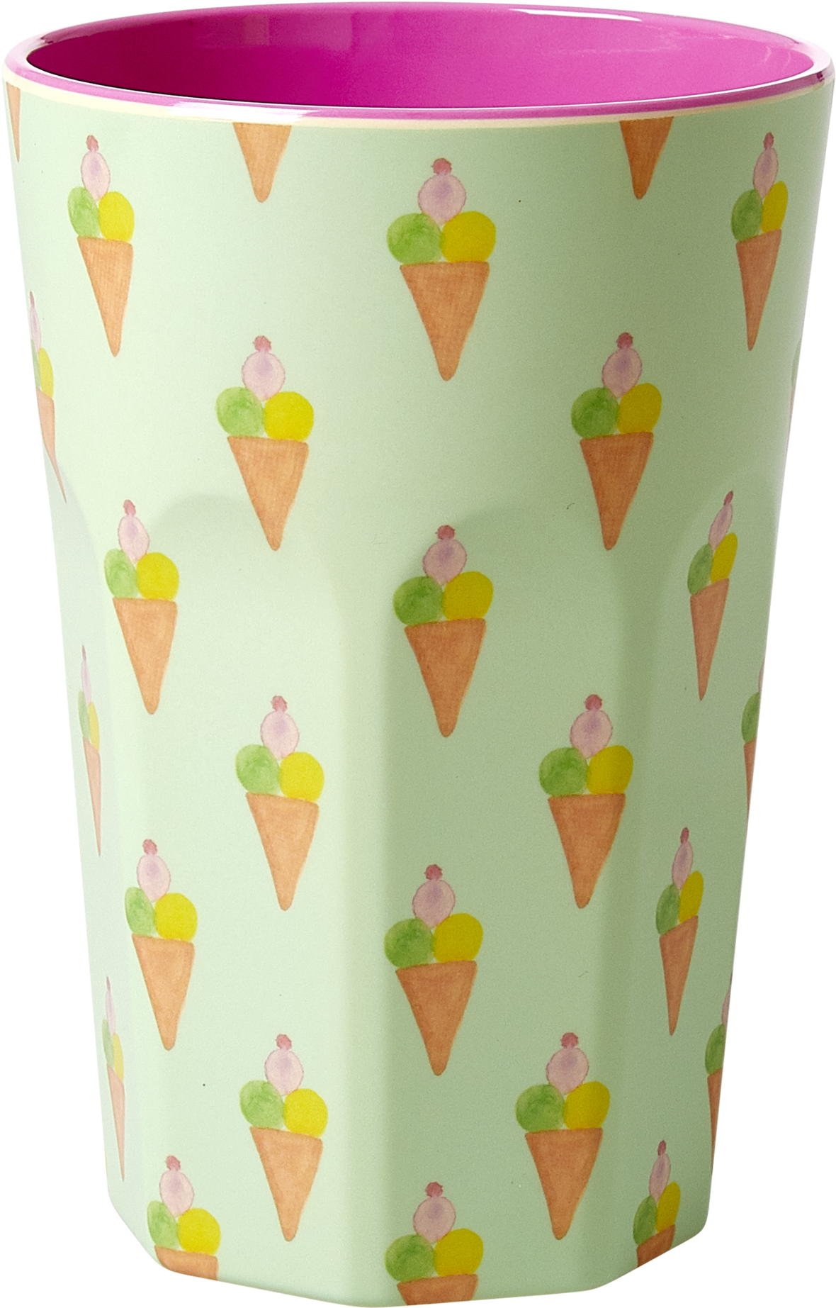 Melamine Cup With Ice Cream Print - Mug (2000x2000), Png Download