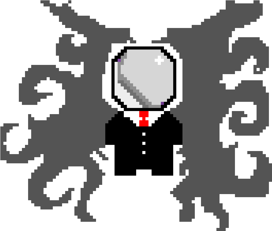 Slenderman - Dairy Cow (910x760), Png Download
