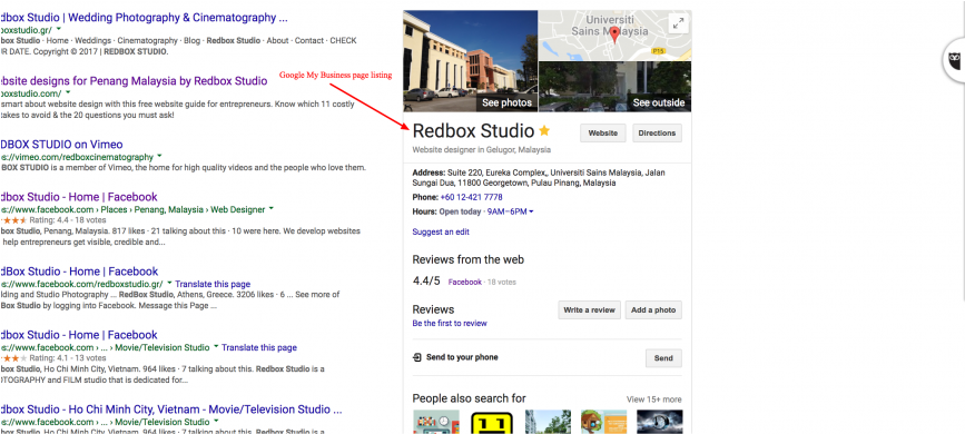 Google My Business Page Example - Google My Business Posts Examples (900x483), Png Download