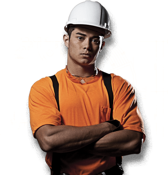 The Future Is For Workers - Construction Worker (632x589), Png Download