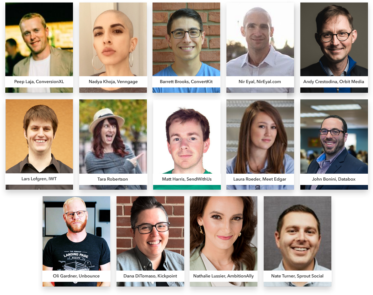 These Are The 14 Marketers We Asked - Collage (1206x957), Png Download