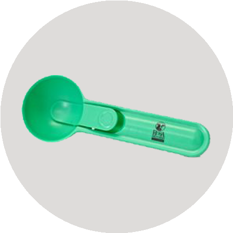 Plastic Ice Cream Scoop - Rubber Stamp (600x600), Png Download