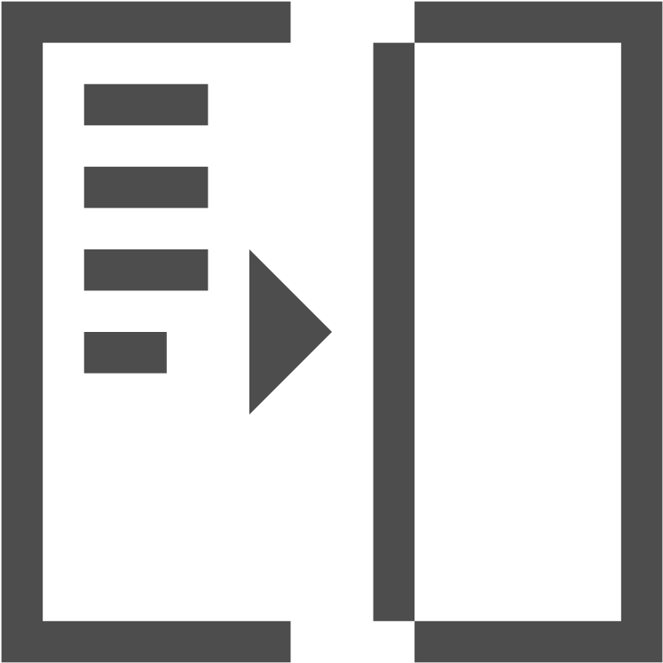 Breezeicons Actions 22 Text Frame Link - Black-and-white (1024x1024), Png Download