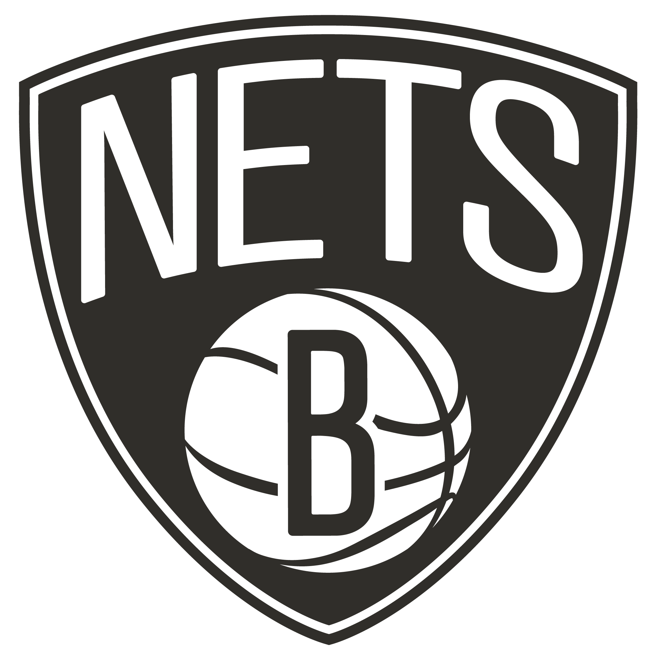 Brooklyn Nets Logo - Nba Team Logos Nets (3840x2160), Png Download