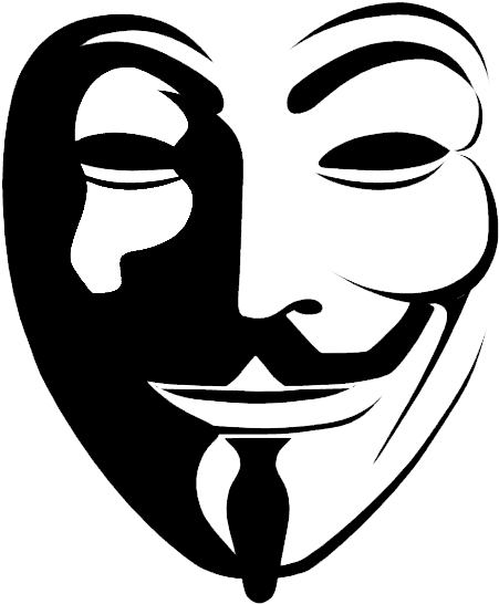 Image Stock Interpol Arrests Suspected - Anonymous .png (600x600), Png Download
