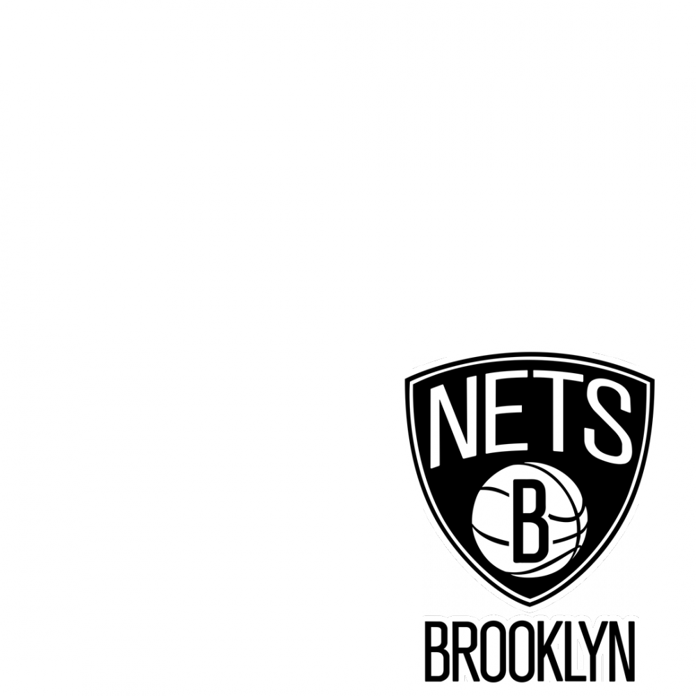 Go, Brooklyn Nets - New Jersey Nets Nba Decal (1000x1000), Png Download