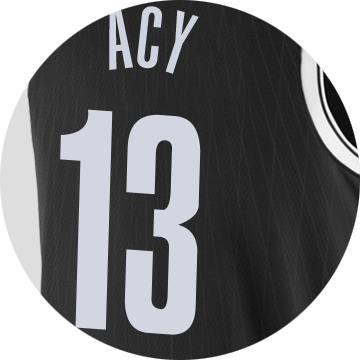 Brooklyn Nets Quincy Acy - Brooklyn Nets (360x360), Png Download