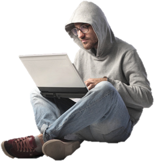Hacker Png (565x609), Png Download