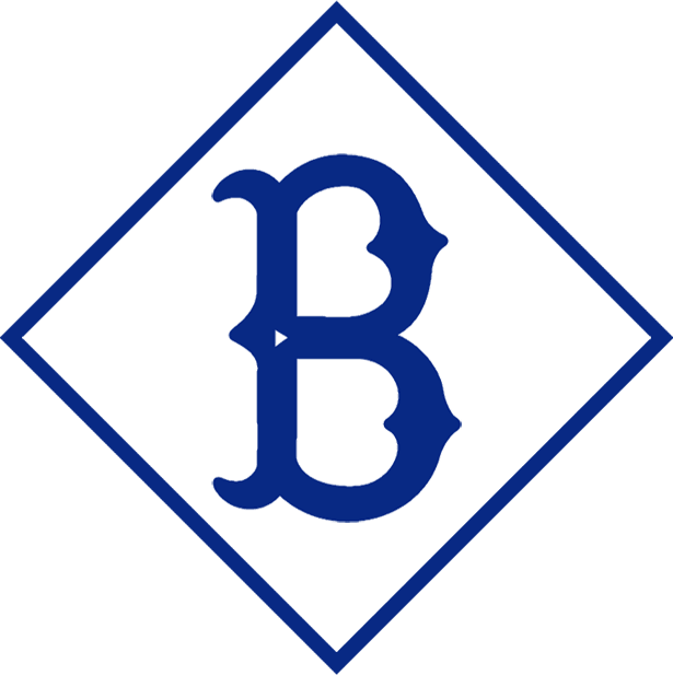 Logo Of The Brooklyn Dodgers/superbas From 1910 Through - Brooklyn Dodgers (450x451), Png Download