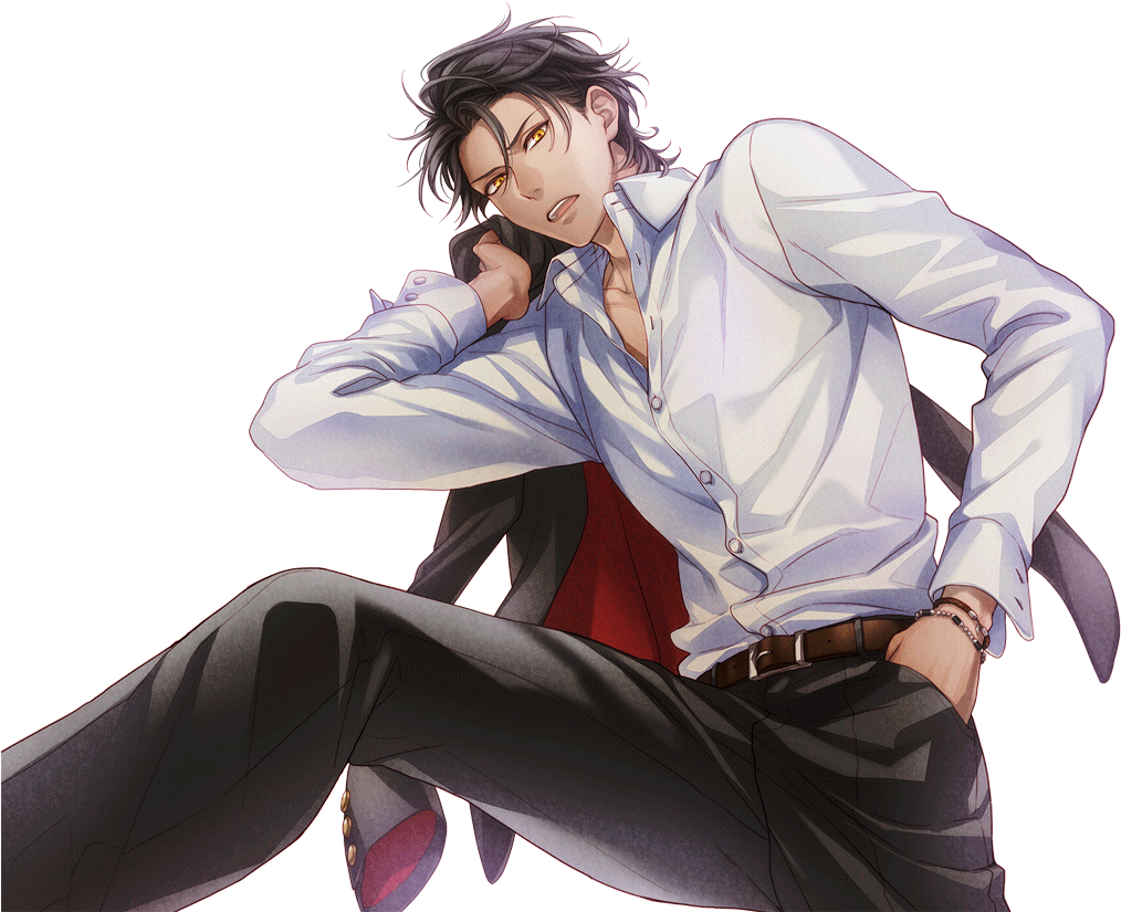 Akira Mitsurugi Gr Transparent - Anime Badboy Png (1024x1024), Png Download