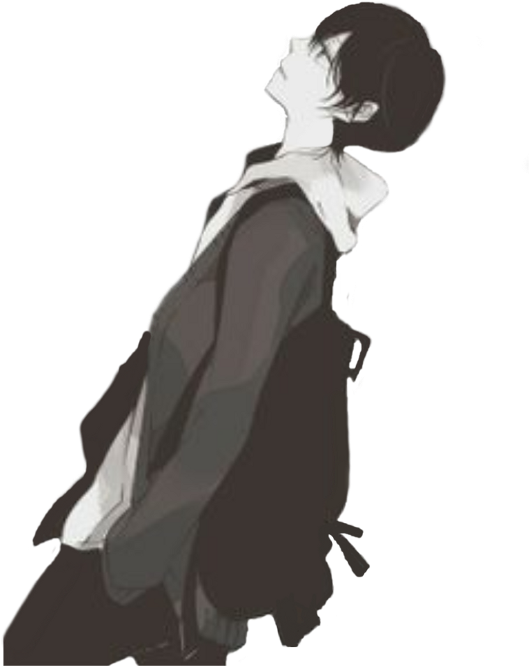 Sadanime Sadanimeboy Anime Animeboy Broken Free - Anime Boy Sad Alone (1024x1024), Png Download