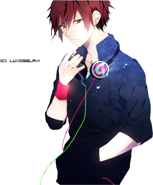 Anime Guy Png - Cool Anime Boys (578x642), Png Download