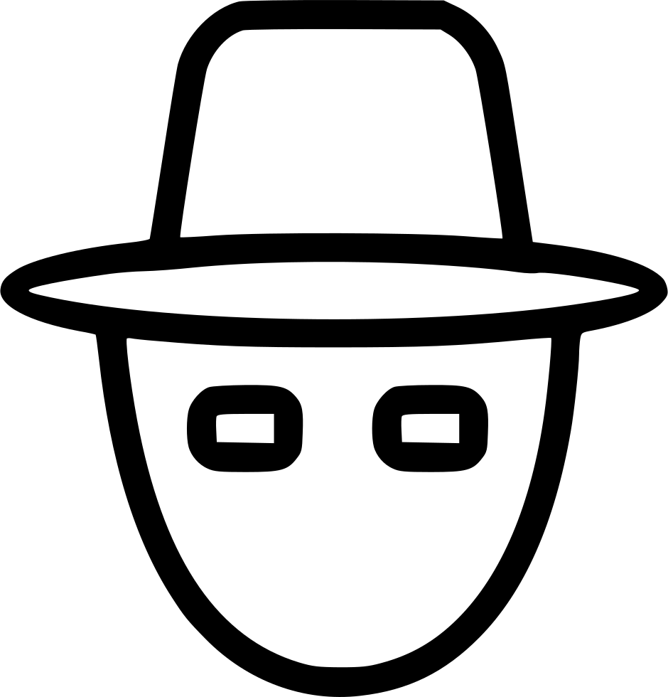 Hacker Mask Comments - Icon (940x980), Png Download
