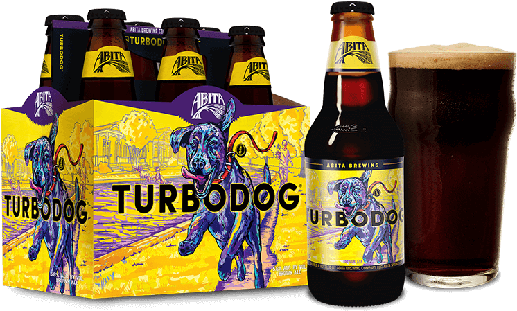 Abita Turbo Dog Ale - 12 Fl Oz Bottle (800x550), Png Download