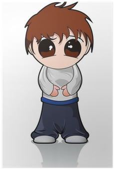 Chibi Boy (400x400), Png Download
