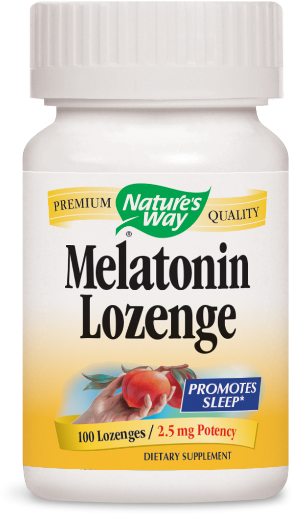 Nature's Way Melatonin Lozenge (589x1024), Png Download