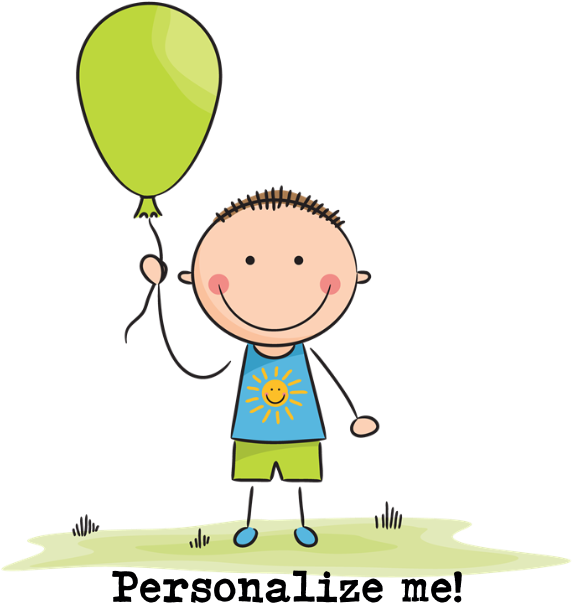 Balloon Boy Shower Curtain (700x700), Png Download