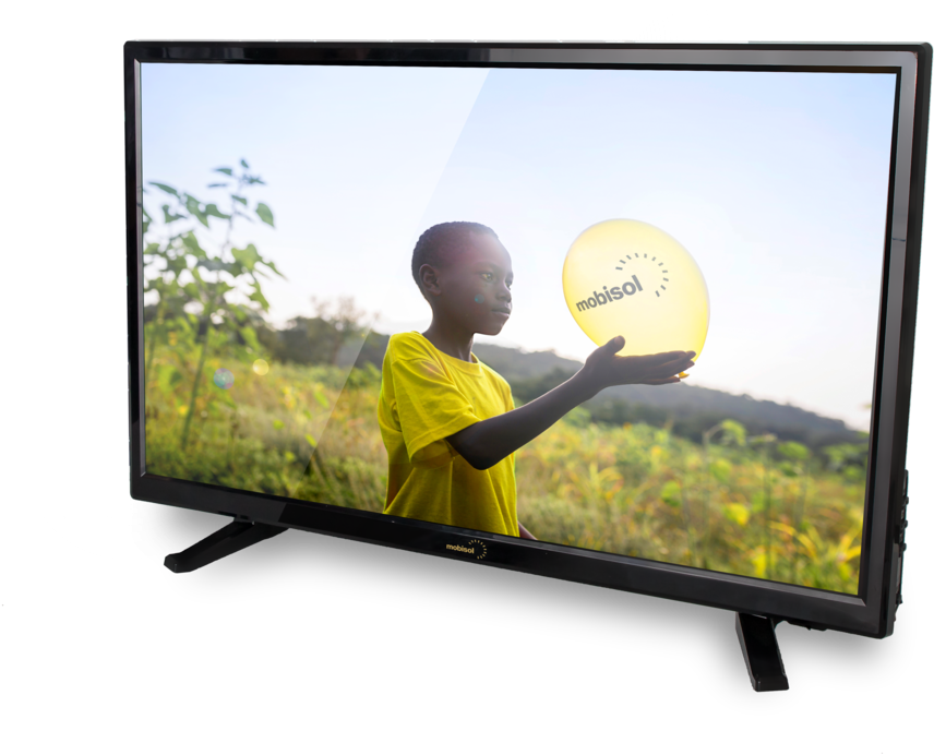 Mobisol-tv 22inch Cello 30w With Balloon Boy (1000x873), Png Download