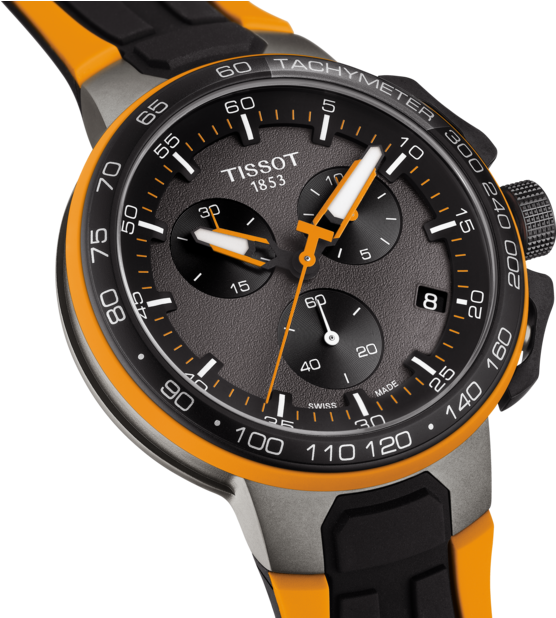 Tissot T-race Cycling Chronograph (555x841), Png Download