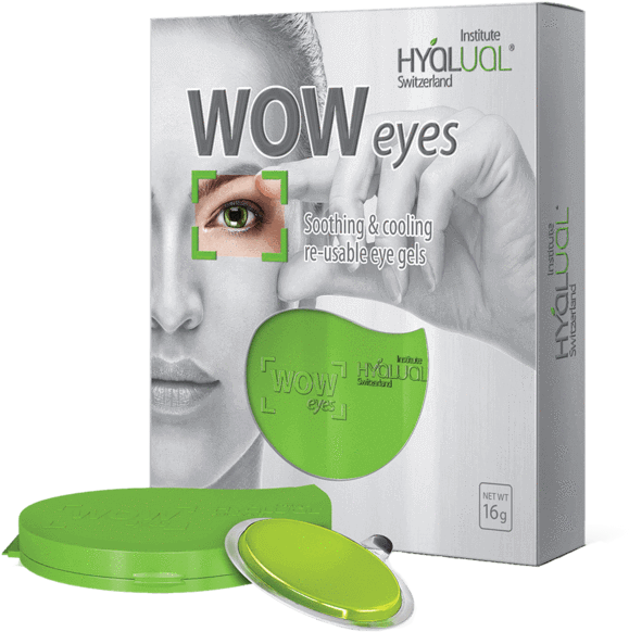 Hyalual Gel Wow Eyes Mask (600x600), Png Download