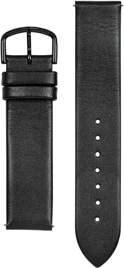 Black Leather 20mm (1024x1024), Png Download