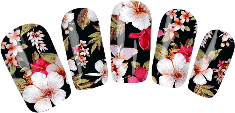Shop Water Decal Nail Stickers (1000x600), Png Download