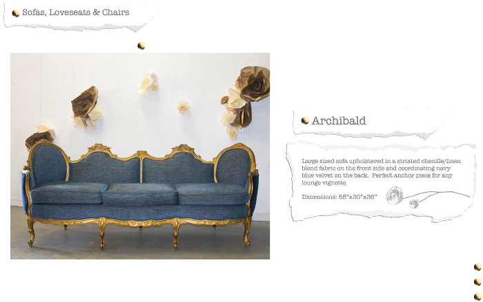 Archibald Sofa (768x475), Png Download