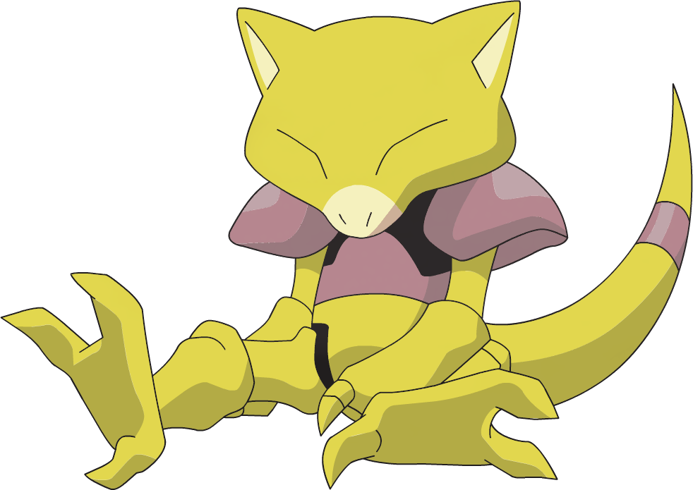 063 Abra Ag Shiny (982x695), Png Download