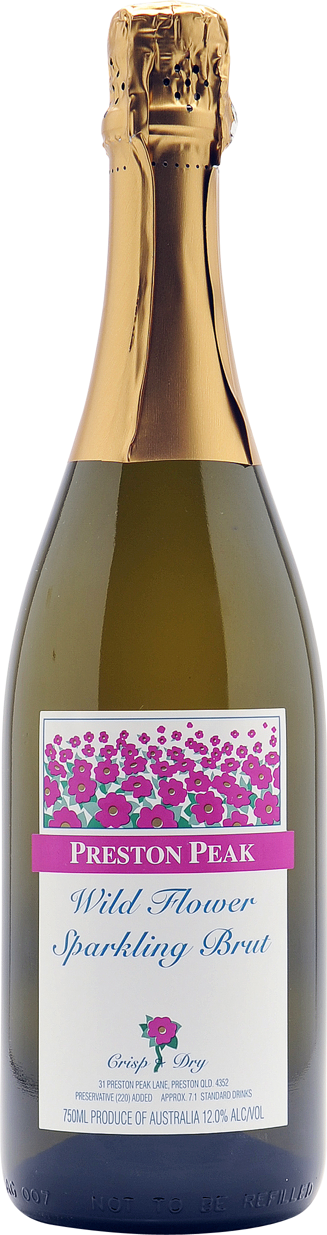 Wild Flower Brut (655x2472), Png Download