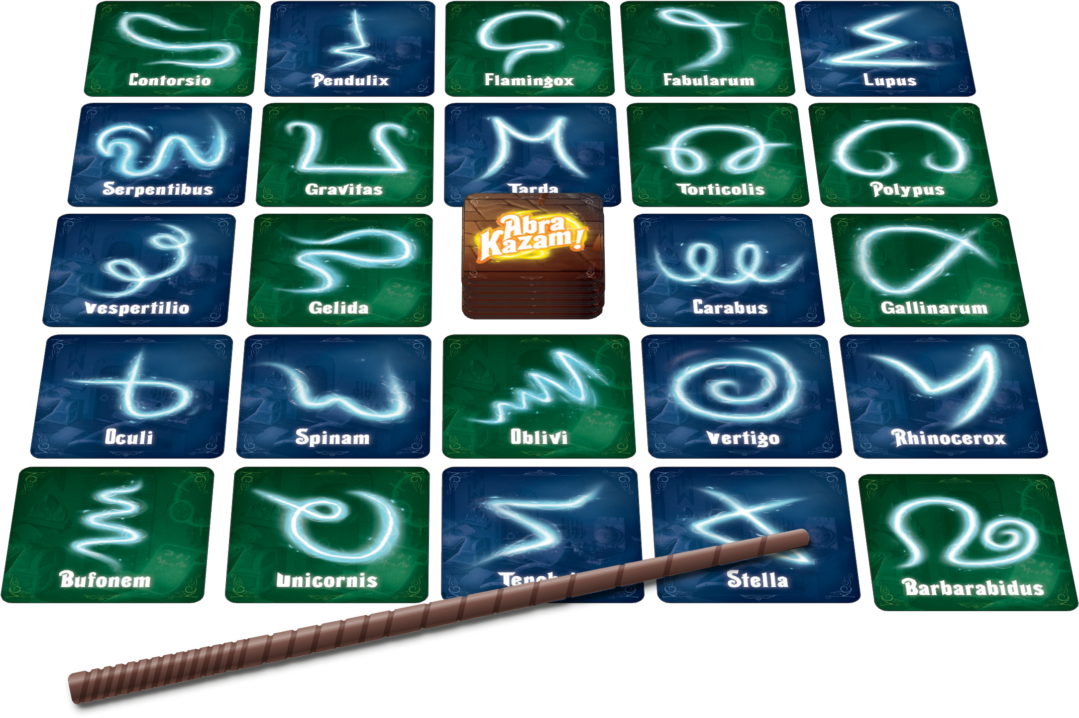 Abra Kazam Eclaté De Jeu (2446x1553), Png Download