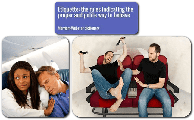 Flight Etiquette (775x400), Png Download