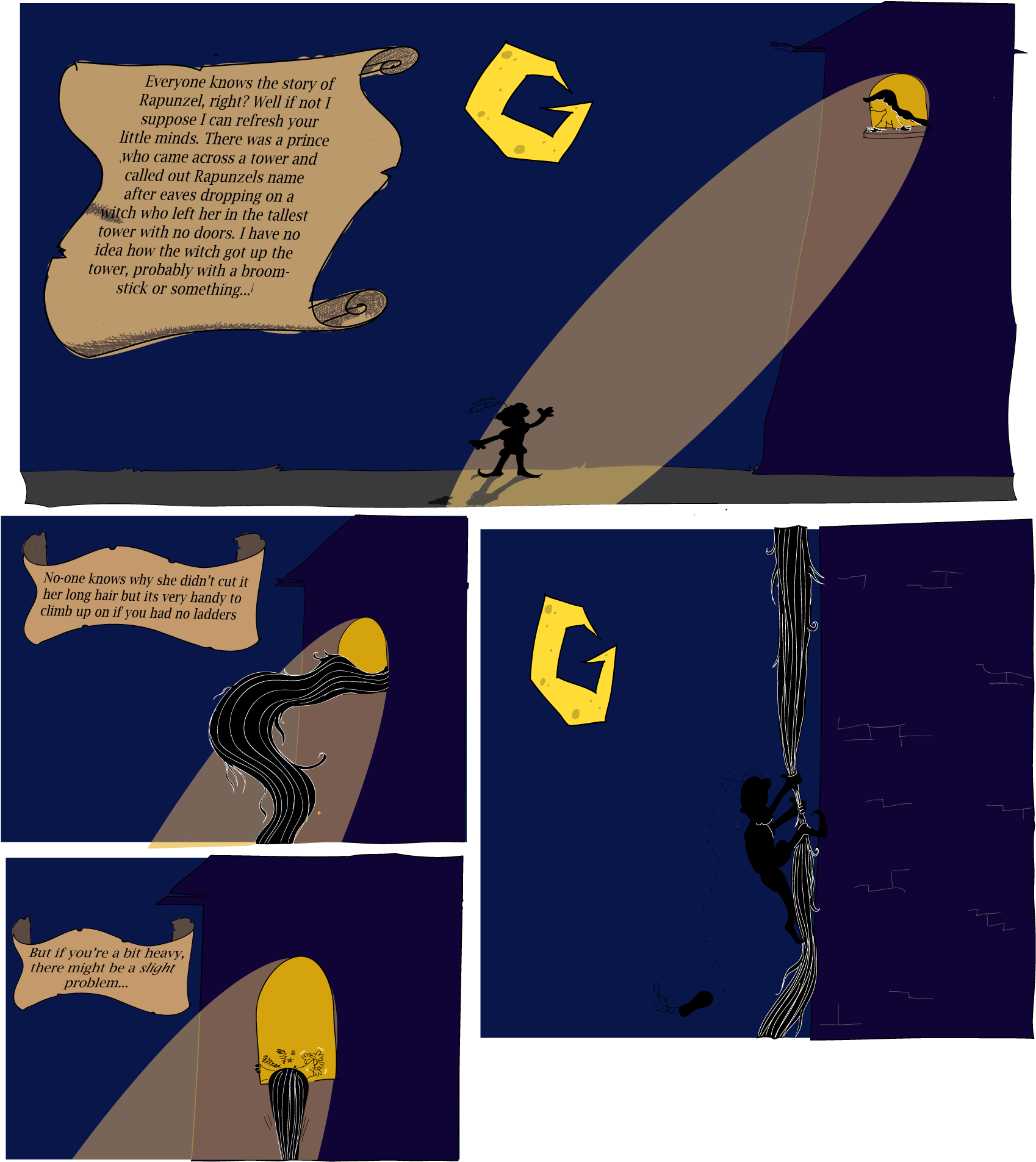 First Comic Strip For My Story "sweebell" (1729x1976), Png Download