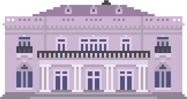 Pixelated New Orleans House (783x414), Png Download