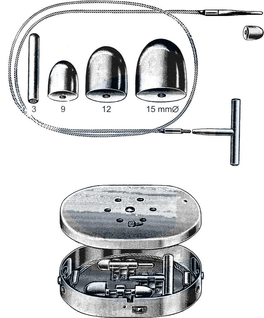 Nabatoff Vein Stripper Set, W/5 Tips In Case (982x1400), Png Download