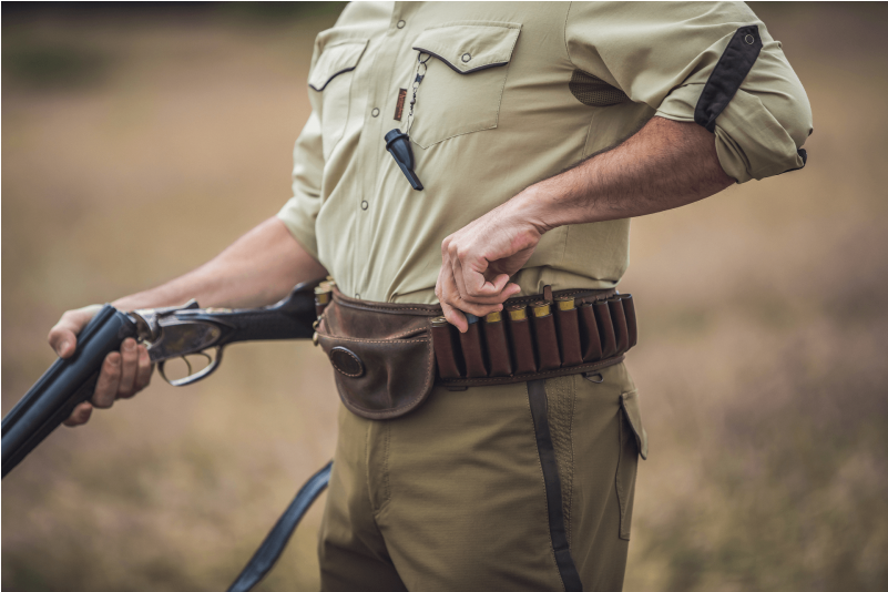 Leather Cartridge Belt Leather Cartridge Belt (800x800), Png Download