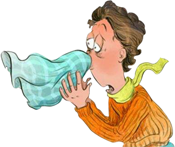 Cold Clipart Respiratory Infection (658x500), Png Download
