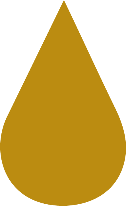 Gold Drip (443x721), Png Download