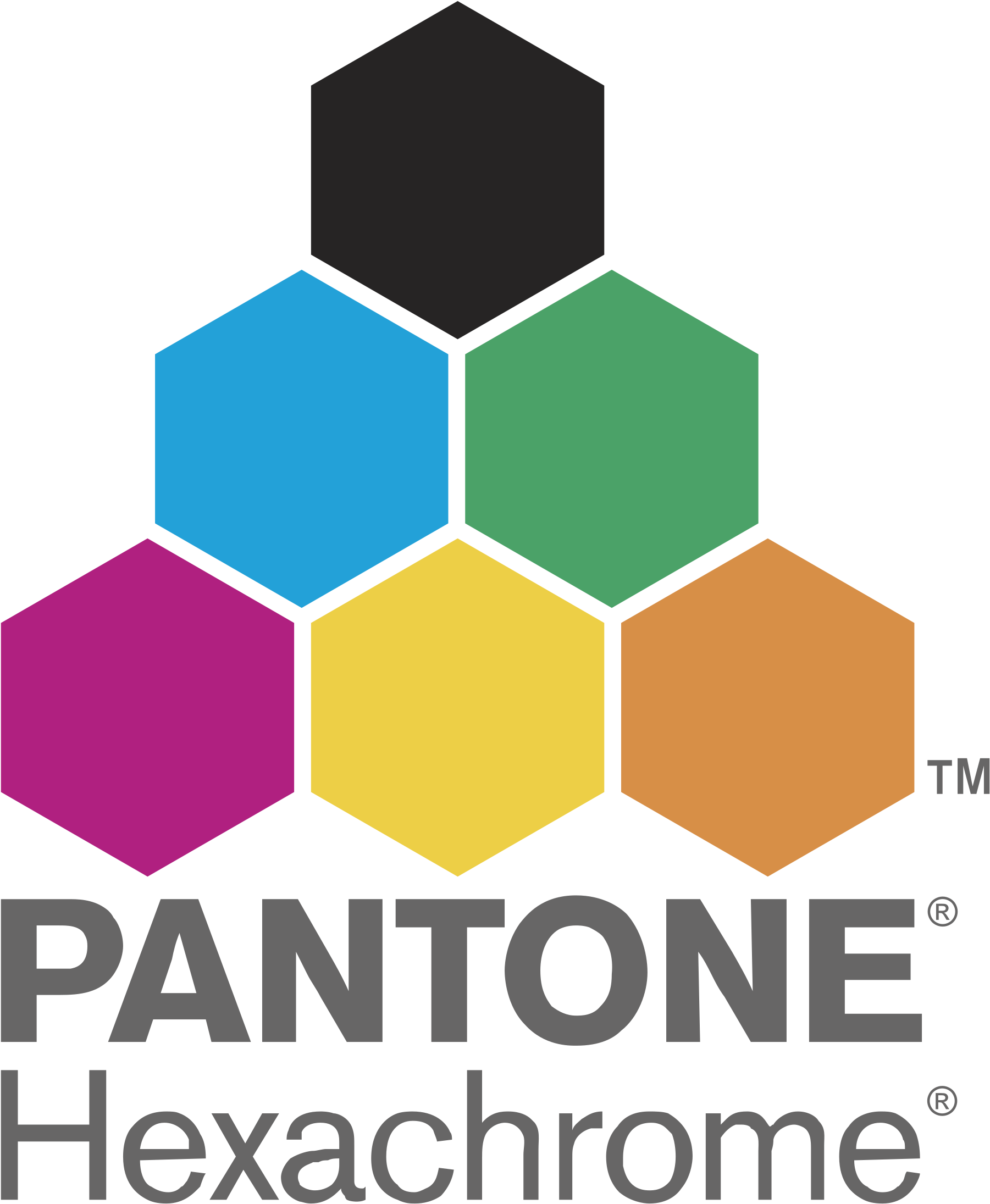 Pantone Hexachrome Logo Png Transparent (2400x2400), Png Download