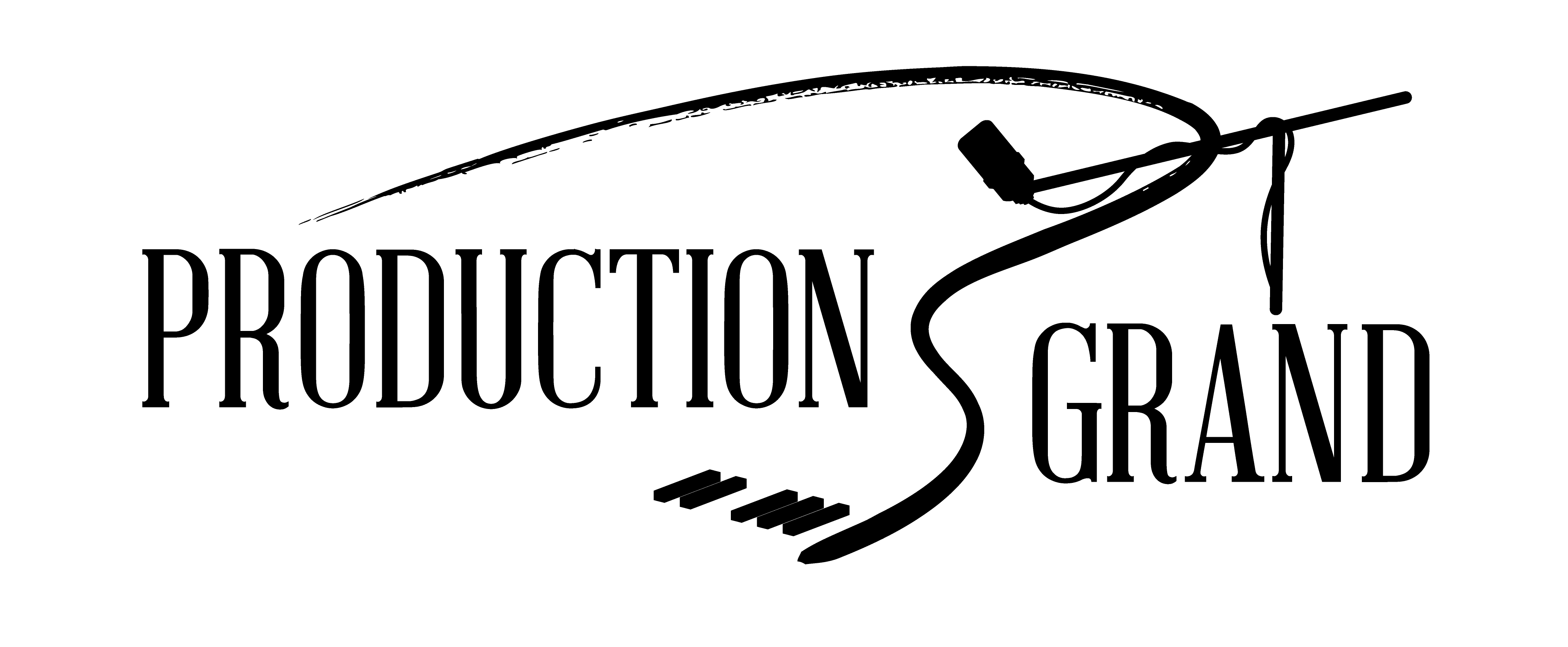 Pg Logo Mic Black On White (4167x2083), Png Download