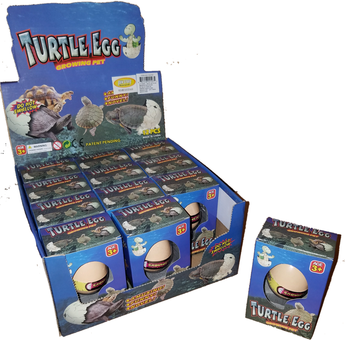 Growing Pet Turtle/ Flamingo/ Alligator Egg (1160x1150), Png Download