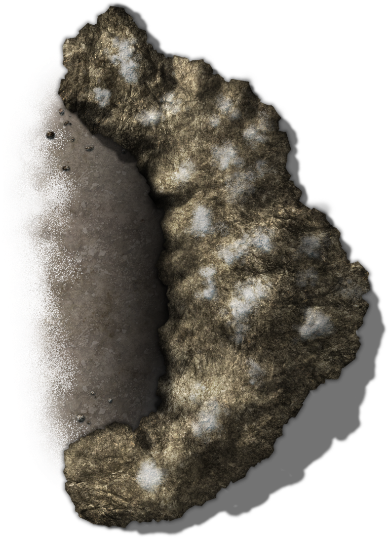 55954-wm Cave Entrance 10 (840x1120), Png Download