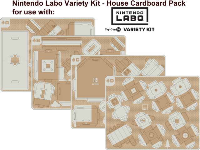 Nintendo Labo Variety Kit (640x480), Png Download
