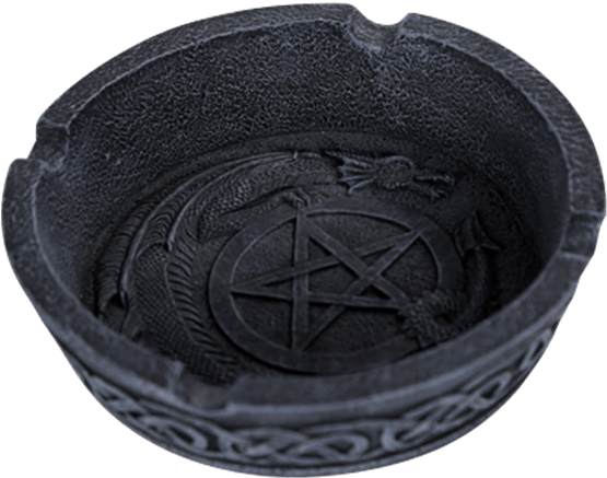 Dragon Pentagram Ashtray (555x555), Png Download