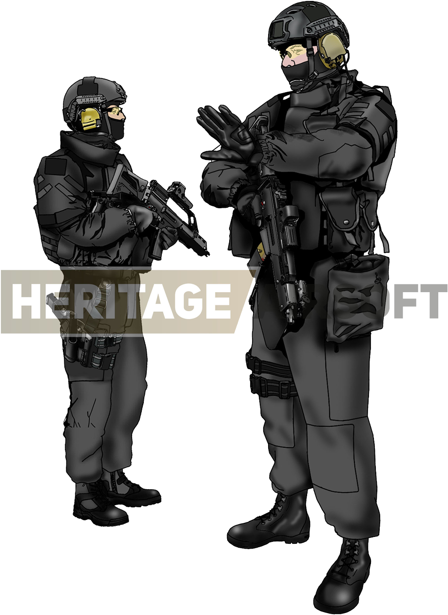 Airsoft Loadout - Raid (1223x1260), Png Download