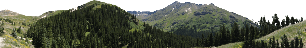 Mountain Peak Png For Kids (1200x300), Png Download