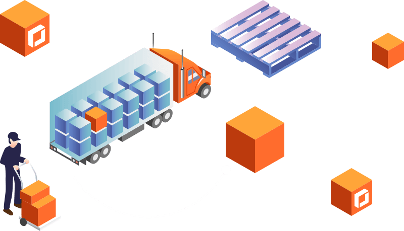 Freight Shipping Logistics Technology (800x459), Png Download