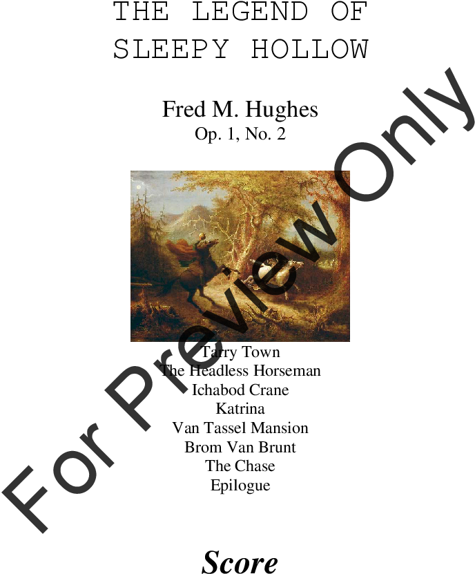 The Legend Of Sleepy Hollow Thumbnail The Legend Of (816x1056), Png Download